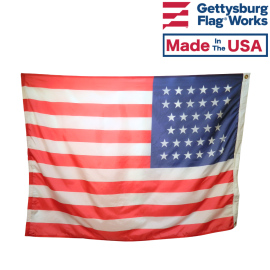 Barbara Fritchie Flag 34 Star American Flag