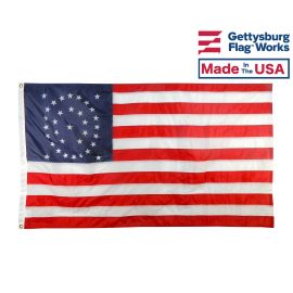 34 Star Oval Flag - 3x5'