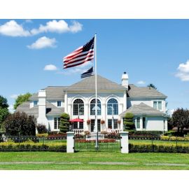 Easy Order Fiberglass Flagpole 35'