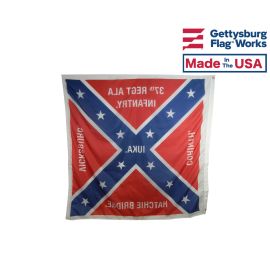 37th Alabama Infantry Regiment Flag - 4x4'