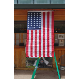 Historical American 38 Star Flag