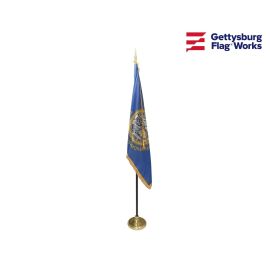 South Dakota Indoor Flag Set-3x5