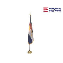 Colorado Indoor Flag Set-3x5