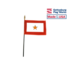 Gold Star Service Stick Flag