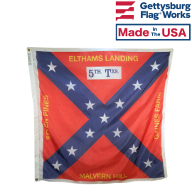 5th Tx Infantry Historical Flag
