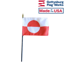 greenland stick flag