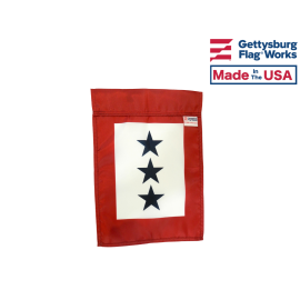 Service Star - 3 Blue Stars Garden Flag