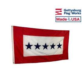 Service Star Flag (5 Blue Stars) - 3x5'