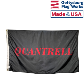3x5' Quantrell Flag - Quantrill's Raiders