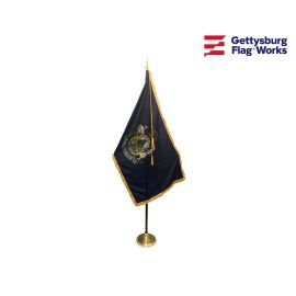 Maine Indoor Flag Set-3x5