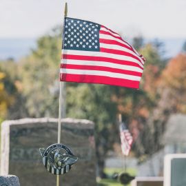 WWII Grave Marker Bronze