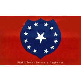 6th TX Infantry Flag - 3x5'