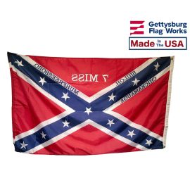 7th MISS Infantry Flag by Gettysburg Flag Works Made in the USA