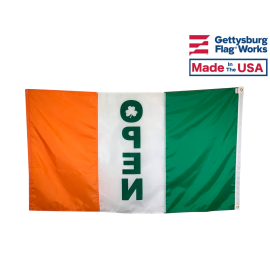 Irish Shamrock "OPEN" Flag 