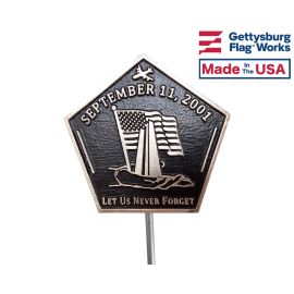 September 11th Grave Marker-Bronze
