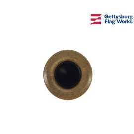 Replacement Wooden Ball Finial For Outdoor Flagpoles