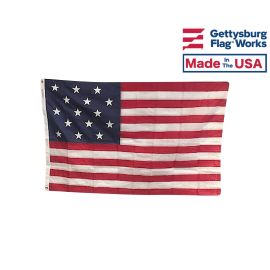 American, 15 Stars & Stripes Flag 