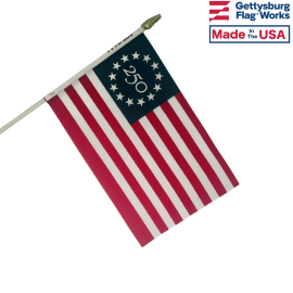 betsy ross 250 stick flag image