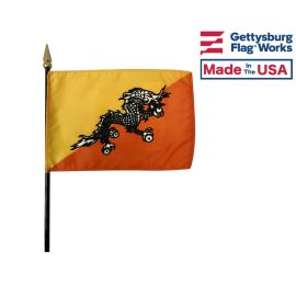 Bhutan Stick Flag