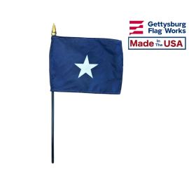 Bonnie Blue Stick Flag - 4x6"
