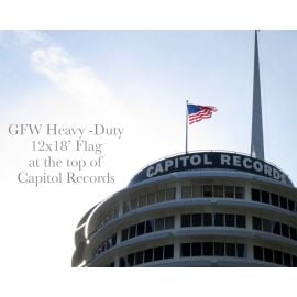 heavy duty poly american flag 