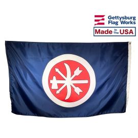 Choctaw Brigade Flag Made in the USA by Gettysburg Flag Works