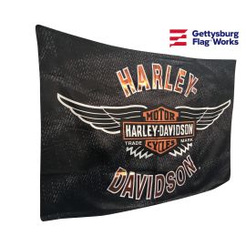 3x5' Classic Harley Davidson Bar and Shield Flag