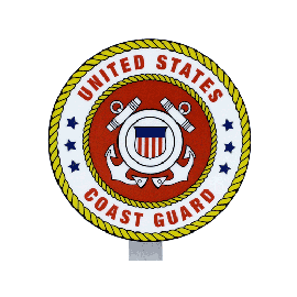 Coast Guard Seal Grave Marker