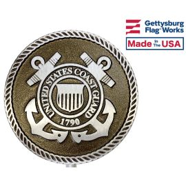 Bronze Grave Marker for Coast Guard