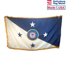 Coast Guard Commandant Officer Indoor Flag