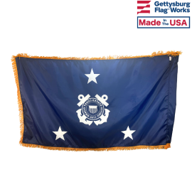 Coast Guard Vice Admiral (3 star) Officer Indoor Flag