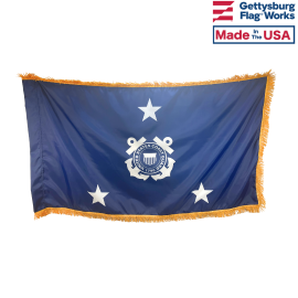 Coast Guard Vice Admiral (3 star) Officer Indoor Flag