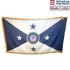 Coast Guard Vice Commandant Officer Indoor Flag 