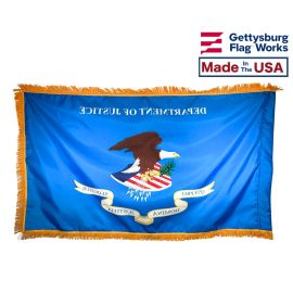 Department of Justice Flag- Indoor & Parade