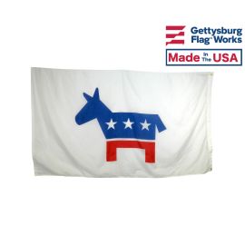 3x5' Democratic Flag - Democrat Donkey