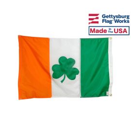 Irish Shamrock Flag