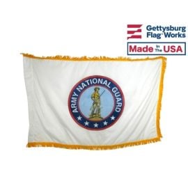 ARMY NATIONAL GUARD INDOOR FLAG SET