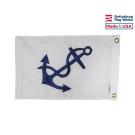 12x18" Fleet Captain Officer Boat Flag - Yacht Club Officer Flags