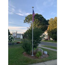Easy Order Aluminum Flagpole 20'