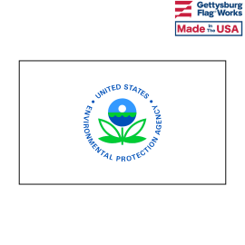 US EPA Flag - Outdoor Environmental Protection Agency Flag
