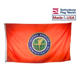 Federal Aviation Administration Outdoor Flag Made in the USA by Gettysburg Flag Works