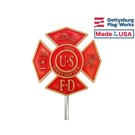 Firefighter Thermoplastic Grave Marker