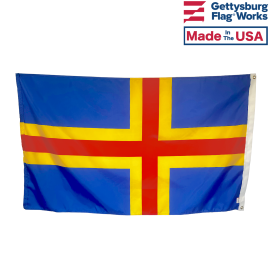 Aland Islands Flag