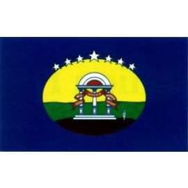 Georgia State - Confederate Flag - 3x5'