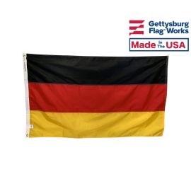 thumbnail image 2 of 12x18 Inch German Flag For Boat, Car, Or Garden (Polyester, Trade Winds) 2 of 4