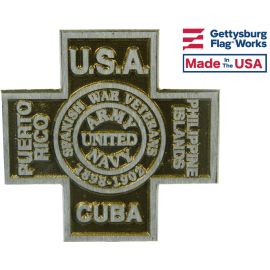 Spanish American War Aluminum Grave Marker