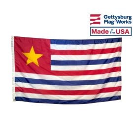3x5' 1861 Louisiana Gold Star Flag 