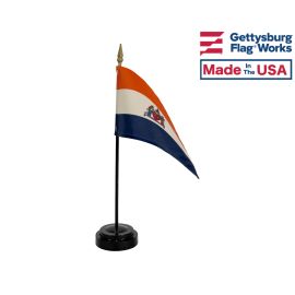 City of Albany NY Stick Flag