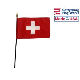 Switzerland Stick Flag