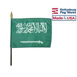 Saudi Arabia Stick Flag